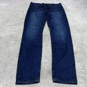 J.Crew Jeans Mid Rise Toothpick Blue Pockets Women’s Size 30